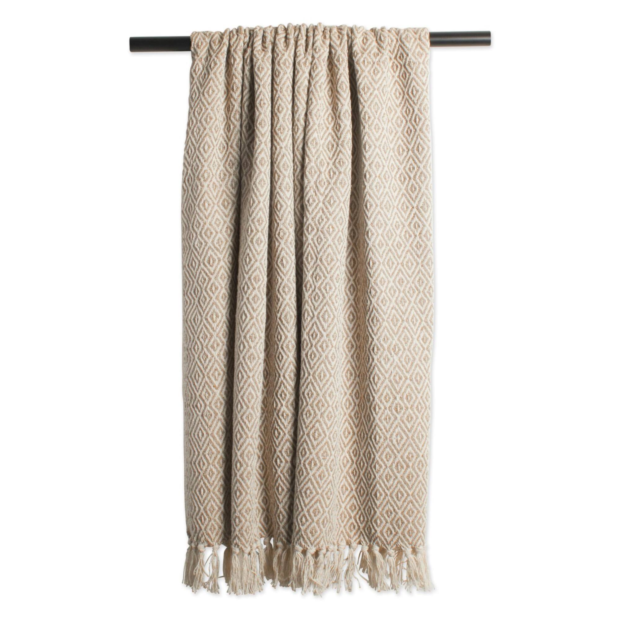 DII® Stone Double Diamond Throw